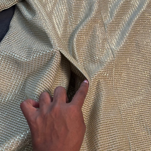 Holiday Gold Dress - Picture 2 of 4